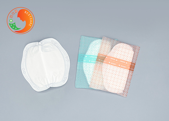 Breathable Milk Absorbing Pads Butterfly Design Of Customized Package