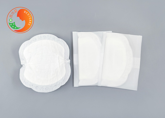 6 Layers White Reliable Ultra Slim Breast Pads Adhesive Nursing Pads
