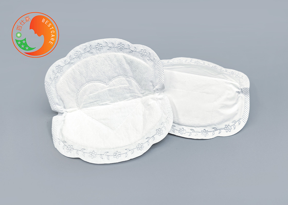 6 Layers White Reliable Ultra Slim Breast Pads Adhesive Nursing Pads