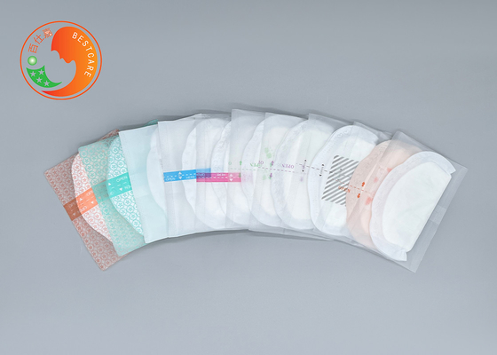 Anti Overflow Custom Maternity Disposable Breast Pads Sticky Nursing Pads