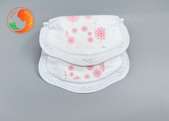 Breathable Organic Disposable Nursing Pads Soft With Bamboo Material