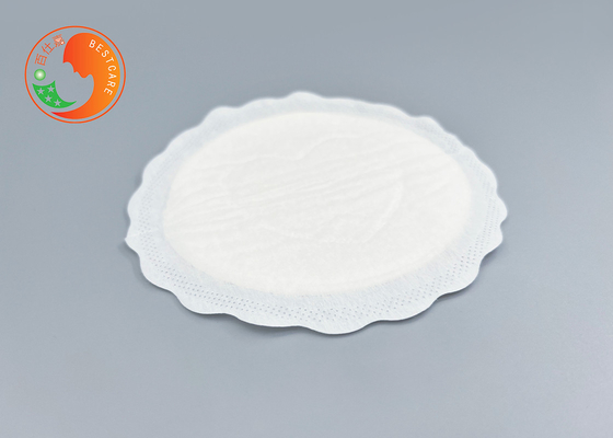 Round Flat Thin Nursing Pads Breastfeeding Disposable Pads Breathable