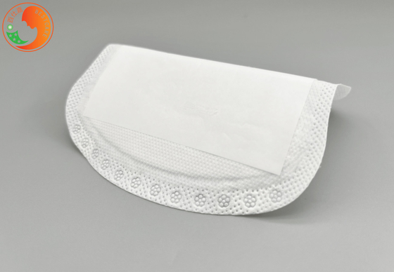 Fluff Pulp Disposable Nursing Pads Beige Color With Nonwoven Fabric Layer