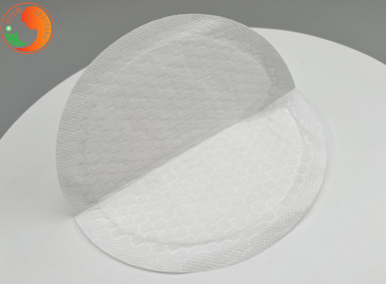 Round Shape White Thin Nursing Pads Breast Leaking Pads For Mothers
