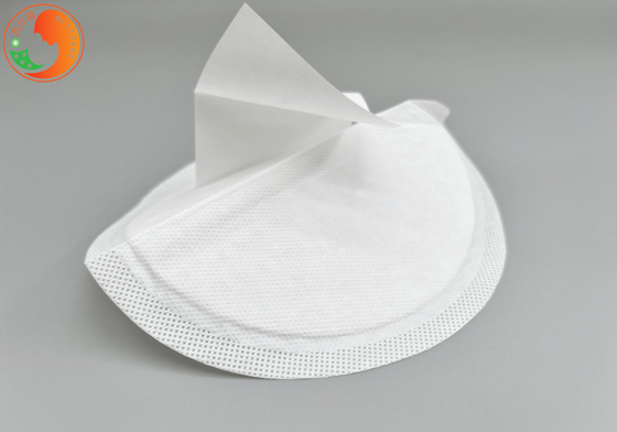 Round Shape White Thin Nursing Pads Breast Leaking Pads For Mothers