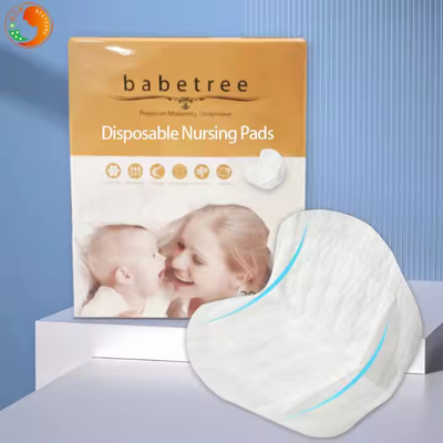 Soft Disposable Breast Pads Skin Friendly OEM With 1mm Thickness
