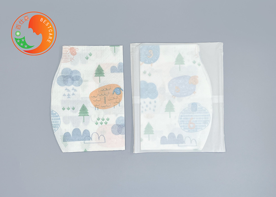Anti Liquid Non Woven Newborn Waterproof Bibs Newborn Dribble Bibs