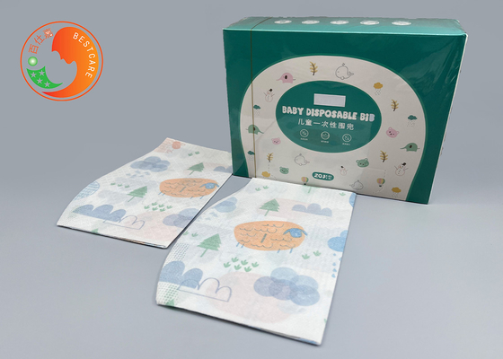 Anti Liquid Non Woven Newborn Waterproof Bibs Newborn Dribble Bibs