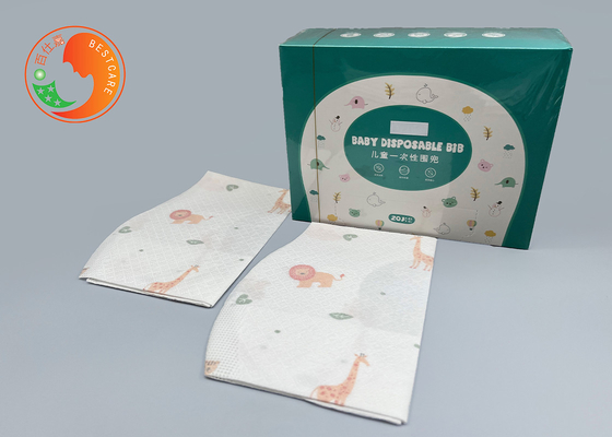 Leak Proof Disposable Baby Bibs Practical Multi Purpose For Daycares