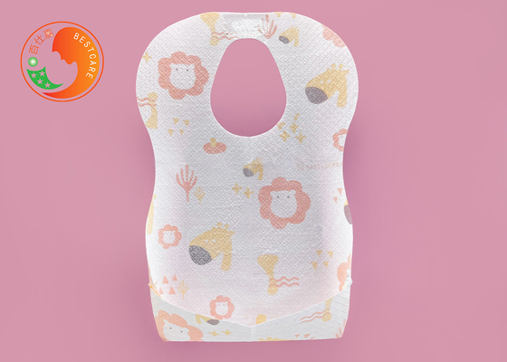 Portable Waterproof Teething Bibs Ultra Soft Time Saving Hygienic