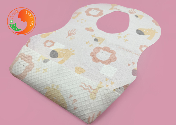 Portable Waterproof Teething Bibs Ultra Soft Time Saving Hygienic