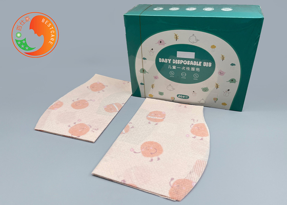 Comfortable Disposable Bibs For Infants Unisex Convenient Non Toxic