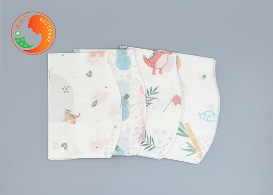 Eco Friendly Disposable Baby Bibs Customized Easy Clean Up For Unisex