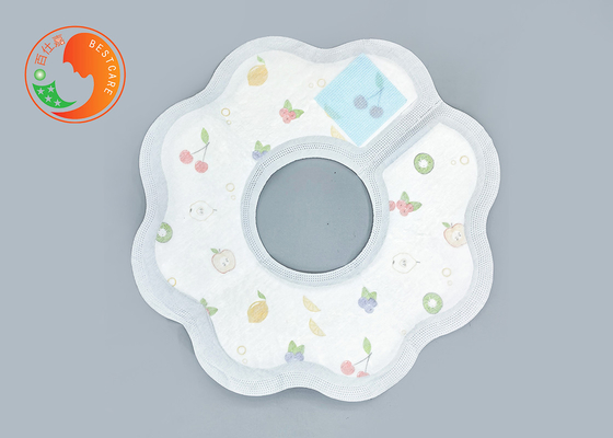Waterproof Disposable Dribble Bibs Eco Friendly With Cotton Material