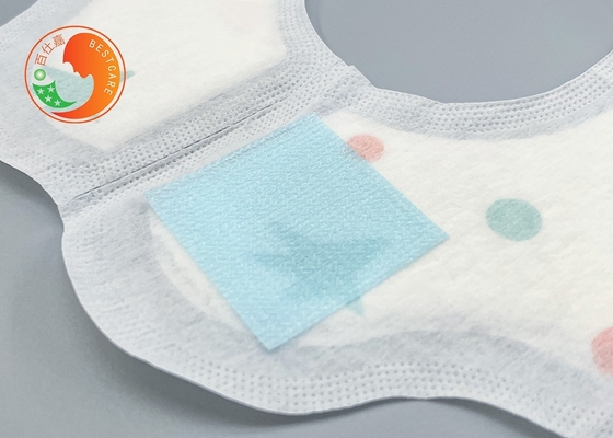 Waterproof Disposable Dribble Bibs Eco Friendly With Cotton Material