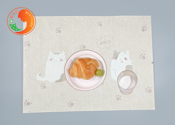 Adhesive Disposable Food Mat Portable Customized For Feeding Baby