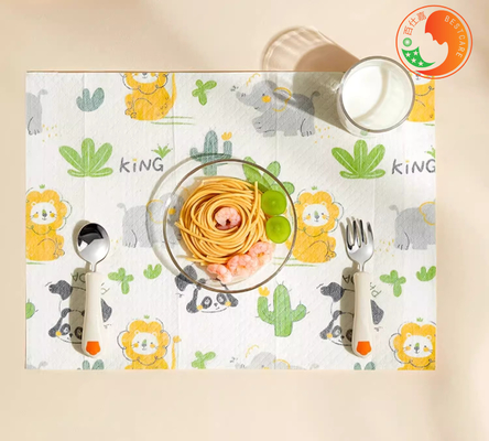 Hygienic Paper Placemats For Restaurants Eco Friendly Easy To Clean