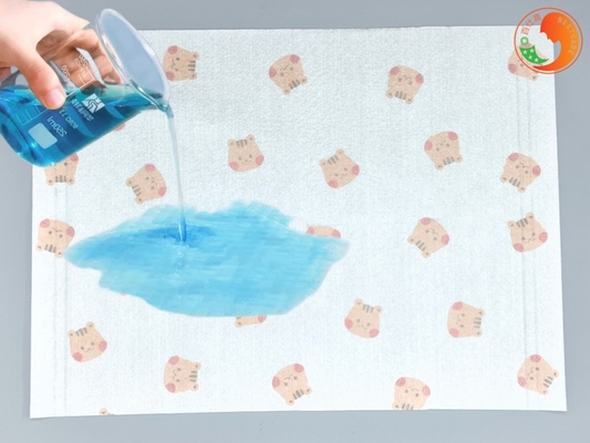 Lightweight Disposable Diaper Mat Versatile With Pattern Printing
