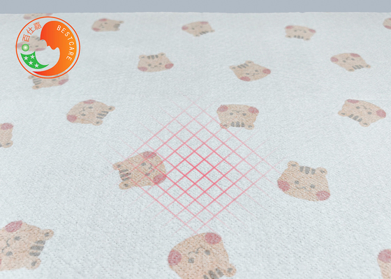 Lightweight Disposable Diaper Mat Versatile With Pattern Printing