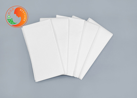 Foldable White Disposable Diaper Mat Large Size With Waterproof Layer