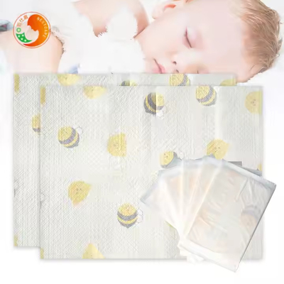 Waterproof Disposable Diaper Mat Portable Biodegradable For Baby