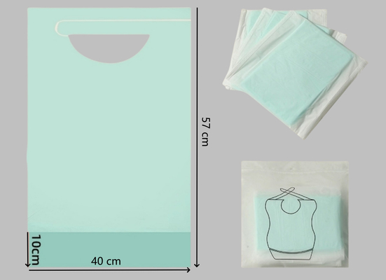 Dentist Hygienic Disposable Medical Bibs Convenient Non Toxic For Versatile Use