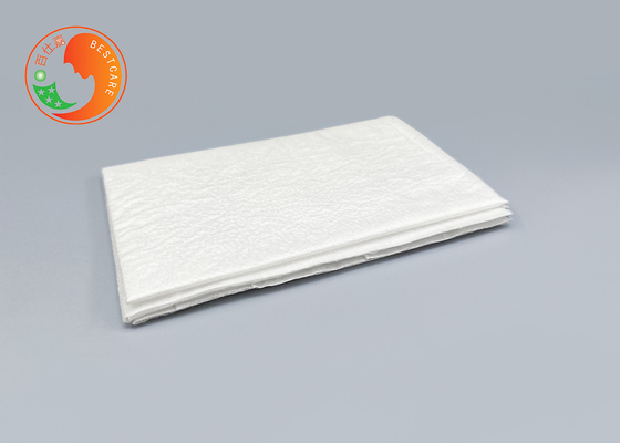 Foldable Biodegradable Paper Bibs For Adults Disposable Clothing Protector OEM