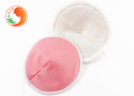 Soft Washable Breast Pads 3D Contoured OEM Leakproof For Pregnant