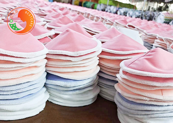 Soft Washable Breast Pads 3D Contoured OEM Leakproof For Pregnant