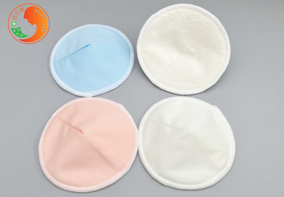 Soft Washable Breast Pads 3D Contoured OEM Leakproof For Pregnant