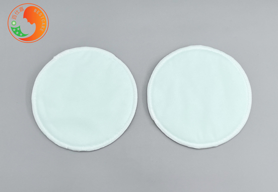 High Absorbency Breathable Bamboo Breast Pads Reusable Washable Nipple Pads