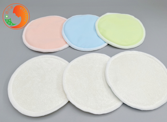 Leakproof Washable Breast Pads Skin Friendly With Round Shape