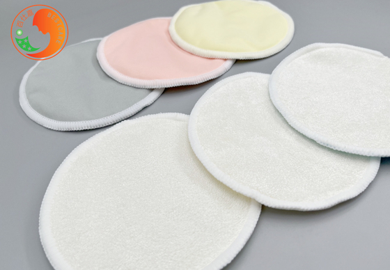 Customized Anti Spill Bamboo Reusable Breast Pads Nipple Pads Reusable