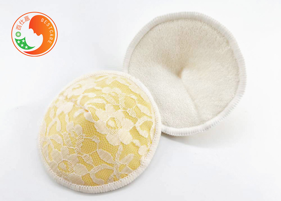 Breathable Washable Breast Pads Anti Bacterial For Lactation Period