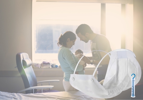 Elastic Disposable Maternity Pads Easy Care Disposable Maternity Napkin OEM