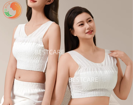 Wearable Disposable Breastfeeding Bra High Absorbency With Non Woven Fabric