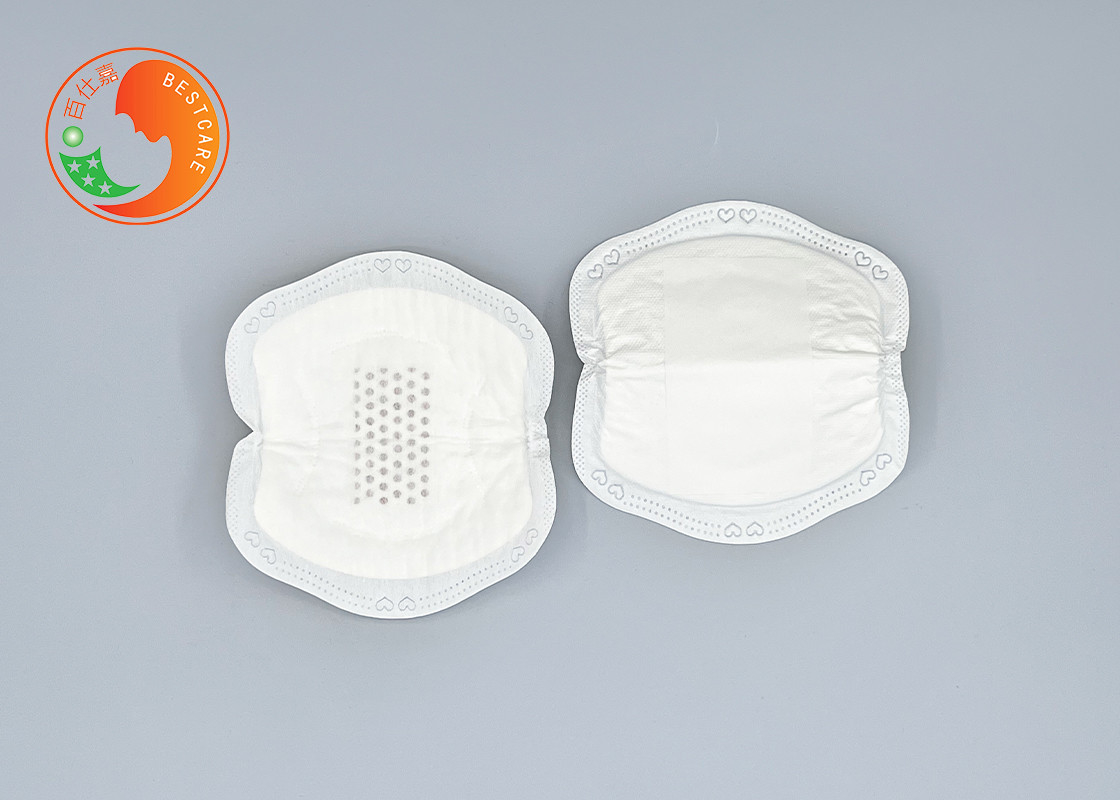 Ultra Soft Disposable Nursing Pads Odorless Biodegradable With Secure Fit