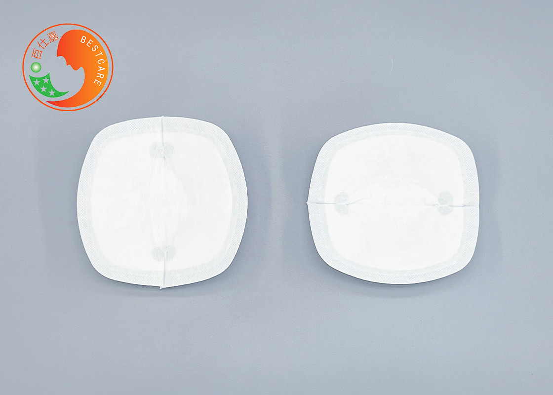 Anti Bacterial Disposable Breast Pads Waterproof With Adhesive Backing