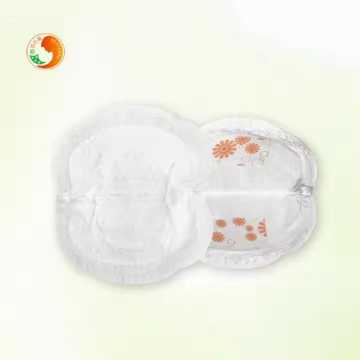 Comfortable Organic Disposable Nursing Pads Thin Breast Pads CE For Milk Leak Protection