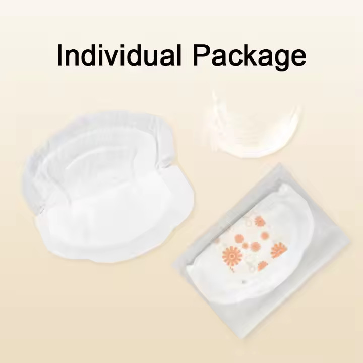 Dry Cotton Disposable Breast Pads Non Woven For Breastfeeding