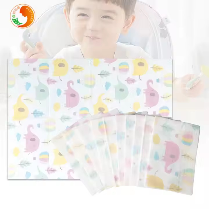 Non Woven Custom Disposable Placemats 280x260mm Size For Outdoors