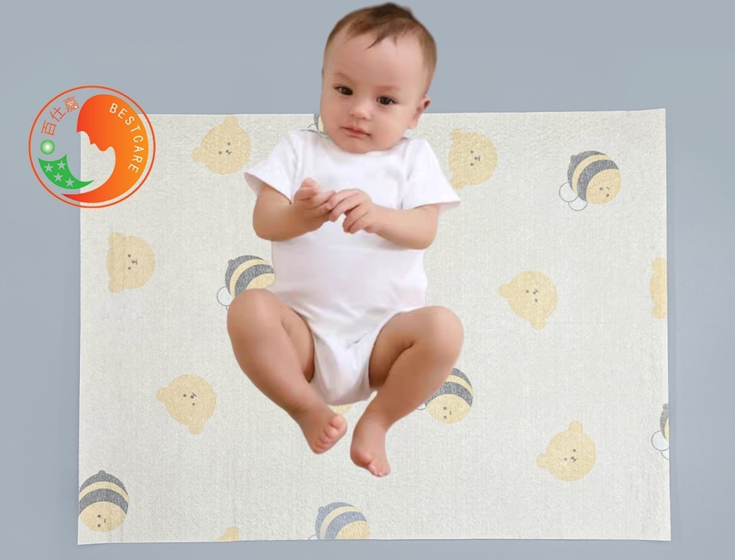 Waterproof Biodegradable Disposable Changing Pad Liners Disposable Diaper Changing Mat