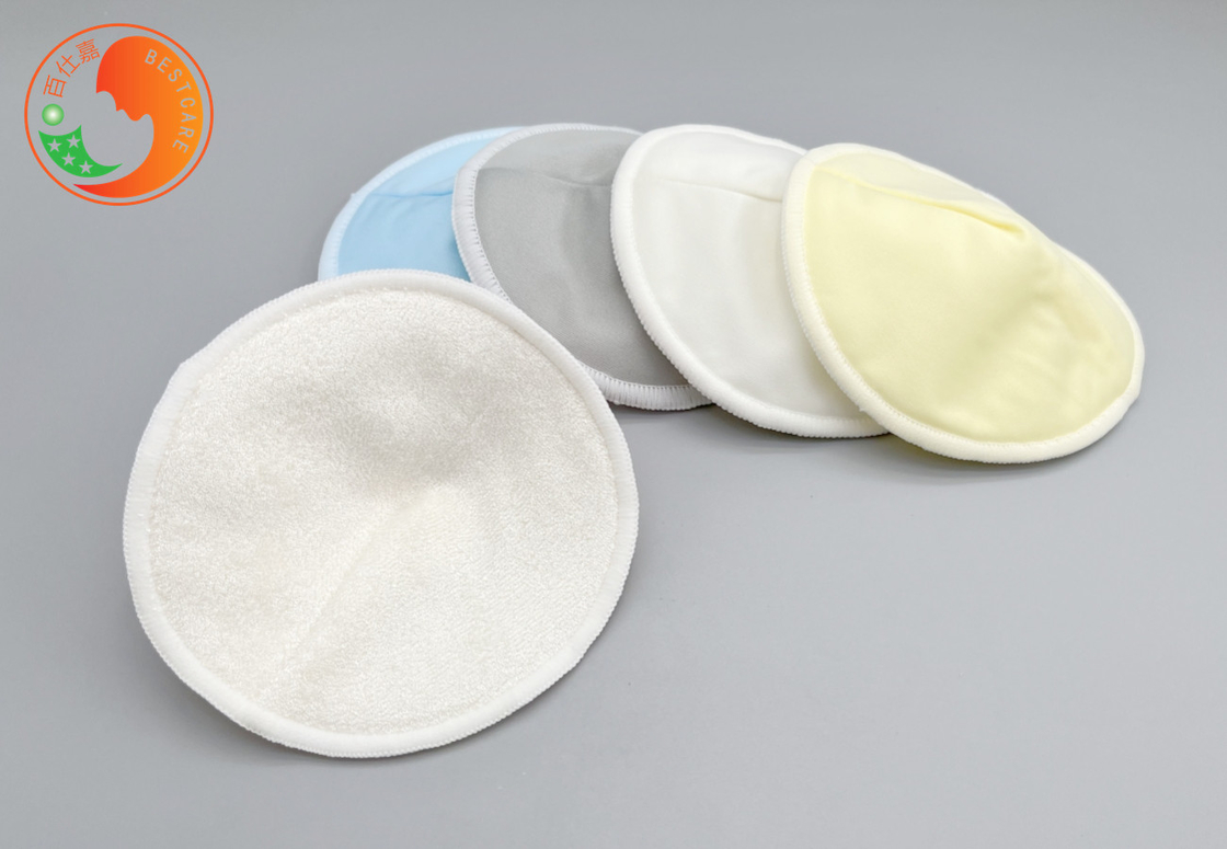 Anti Bacterial Washable Breast Pads OEM Sustainable Easy Of Use